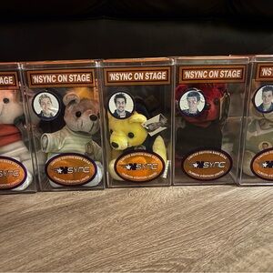 'NSYNC On Stage Collectible Bears Set